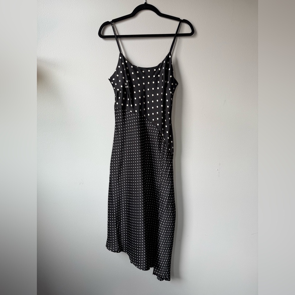 SLIP MIDI DRESS - Picture 4 of 7